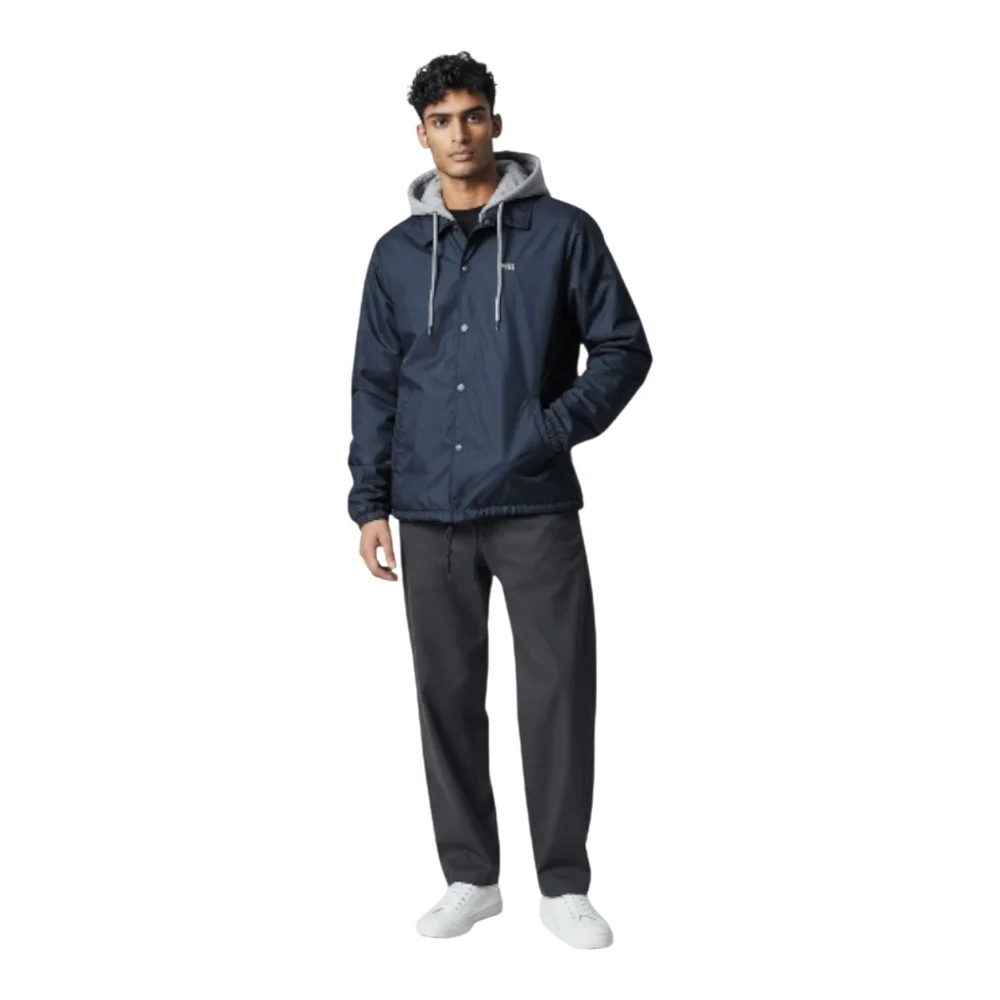 Vans Men's Blue Hooded Jacket - Picture 8 of 10